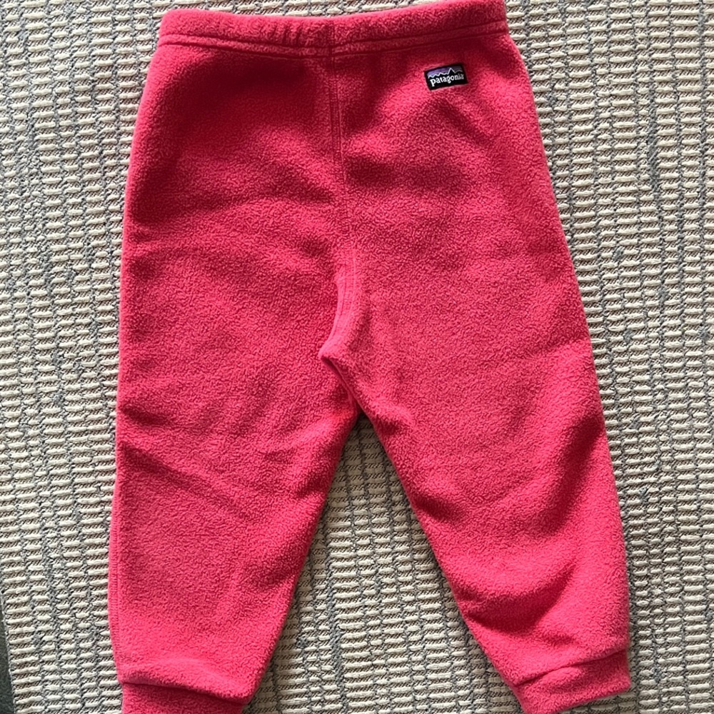 Patagonia Kids Cozy Fleece Joggers - Bright Pink